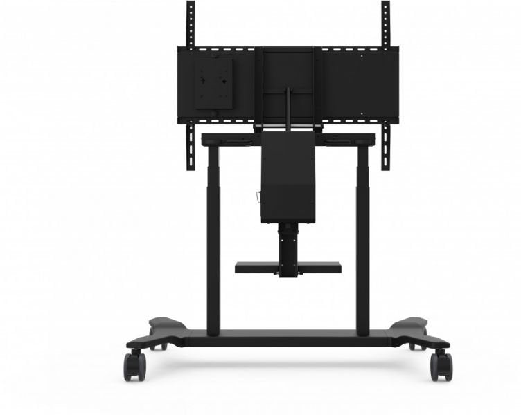 Carro Con Ruedas Motorizado De Doble Columna Viewsonic Para 55"~86"