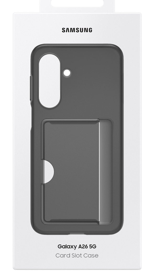 Samsung Card Slot Case Galaxy A26 Schwarz