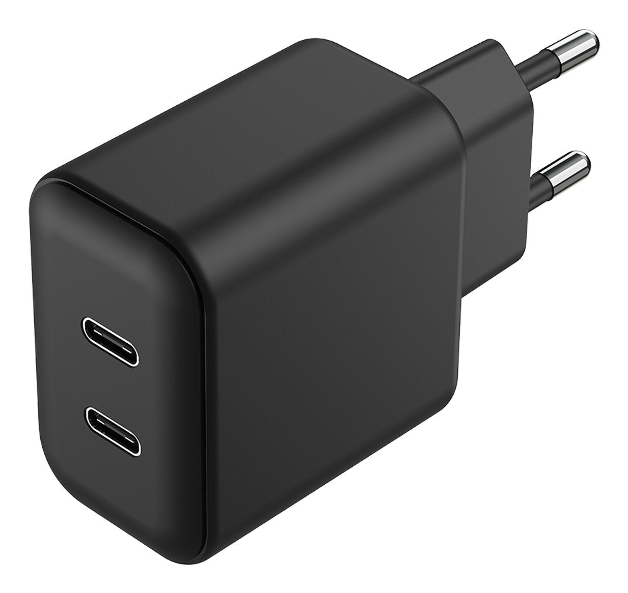 Cargador De Rojo2go 100v-240v 2x Usb Tipo C 3000ma Negro