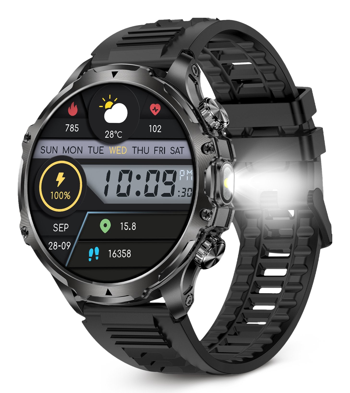 EAN 8427542136141 - Ksix Venture 4,7 cm (1.85") 55 mm Digital 360 x 360 Pixeles Pantalla táctil imagen 9