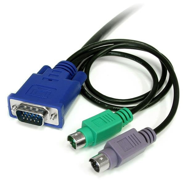 Startech Cable Kvm Vga+2xps/2 1.8m