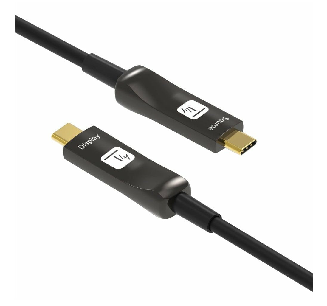 Techly Usb-C Cable Aoc Fiber M M 20m