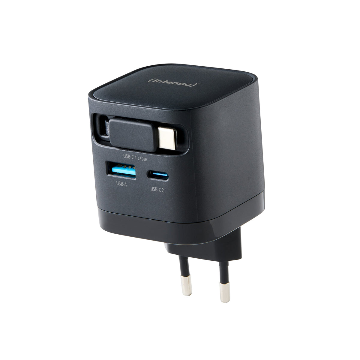 EAN 4034303037018 - Intenso 7806520 adaptador e inversor de corriente Interior 65 W Negro imagen 5