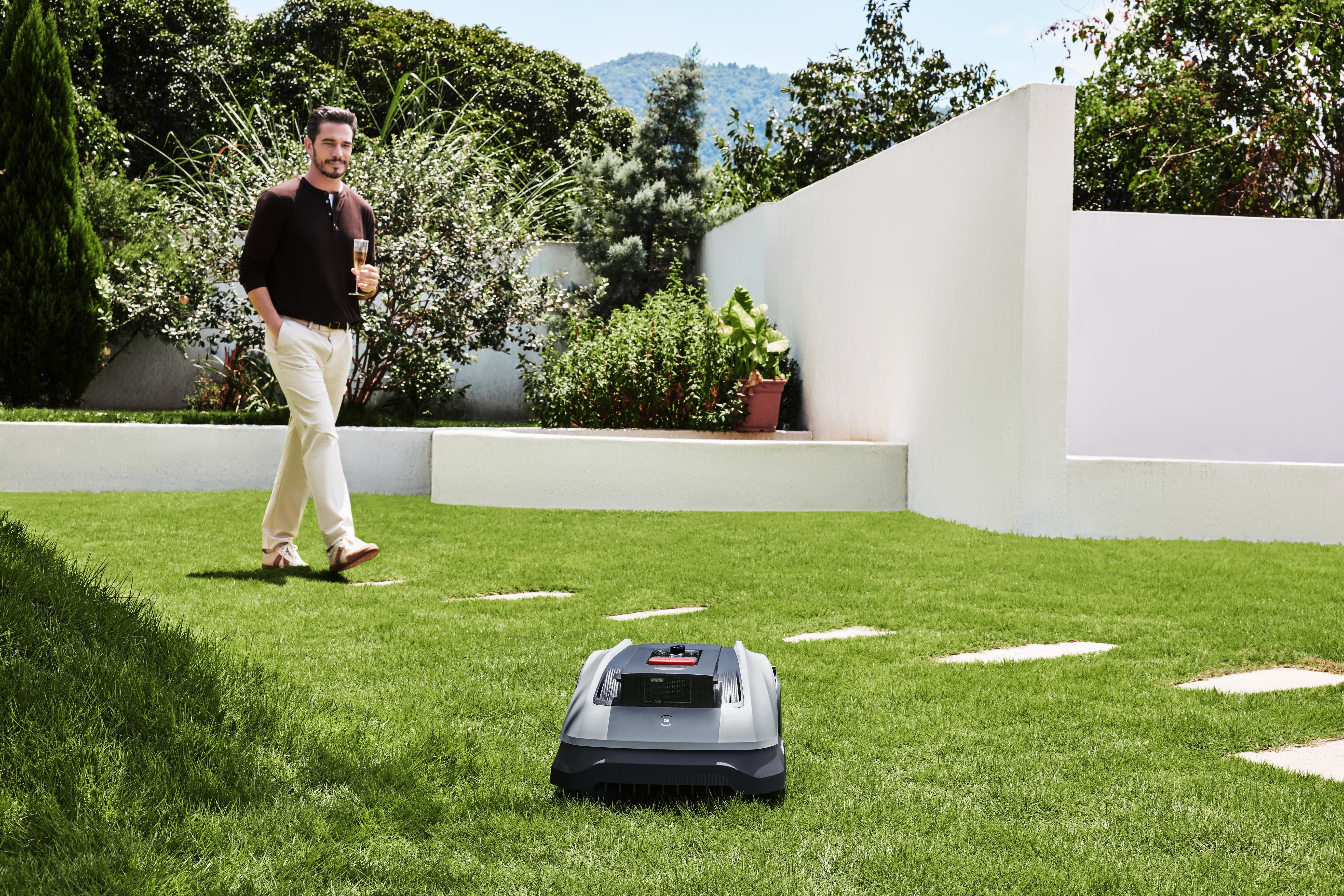 Ecovacs Goat O600 Rtk Eu Rasenmäher-Roboter
