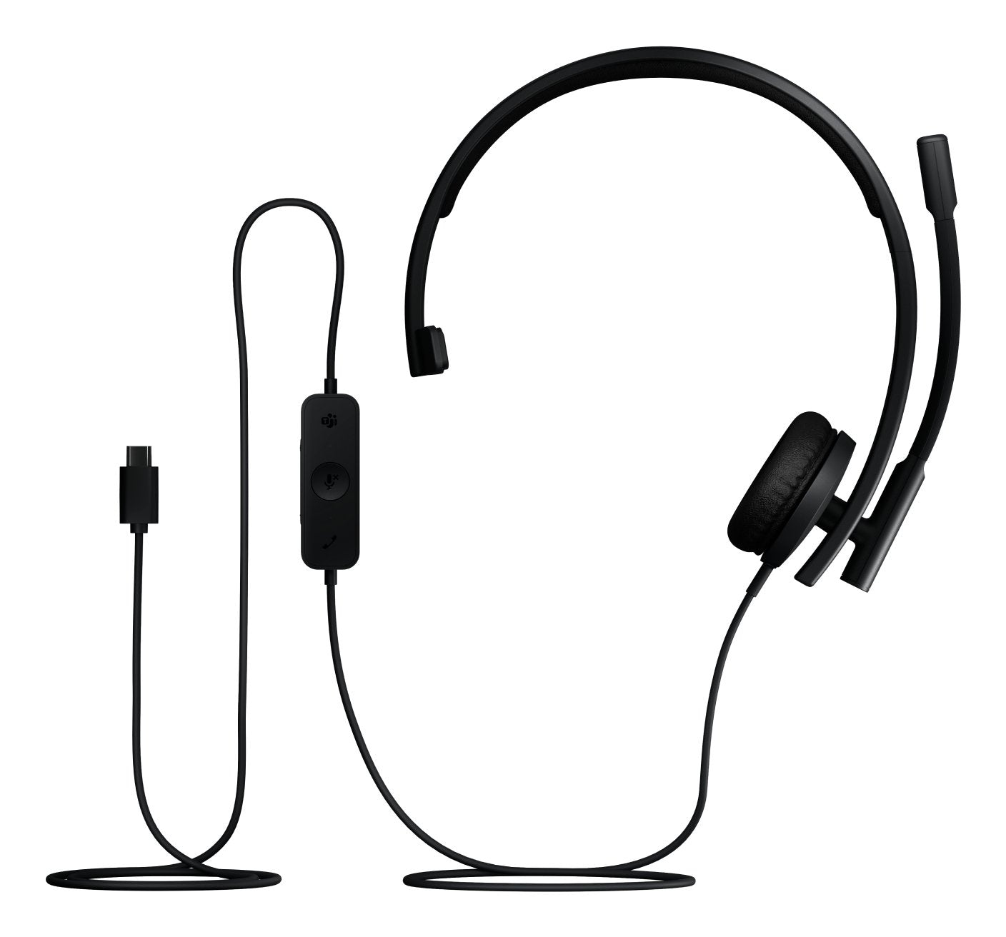 Auricular Logitech H570e En Oreja Cableado Usb-C Certificado Para Equipos De Microsoft