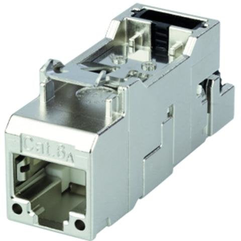 EAN 4018359492557 - Telegärtner J00029A4001 conector RJ45/11/12 Metálico imagen 1