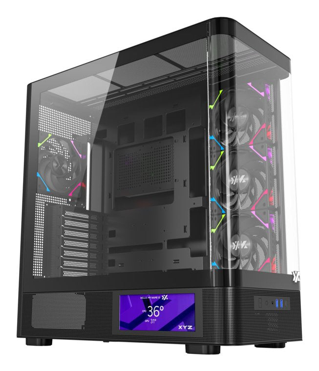 EAN 6978262011338 - XYZ QUANTUM PRO Midi Tower Negro imagen 1