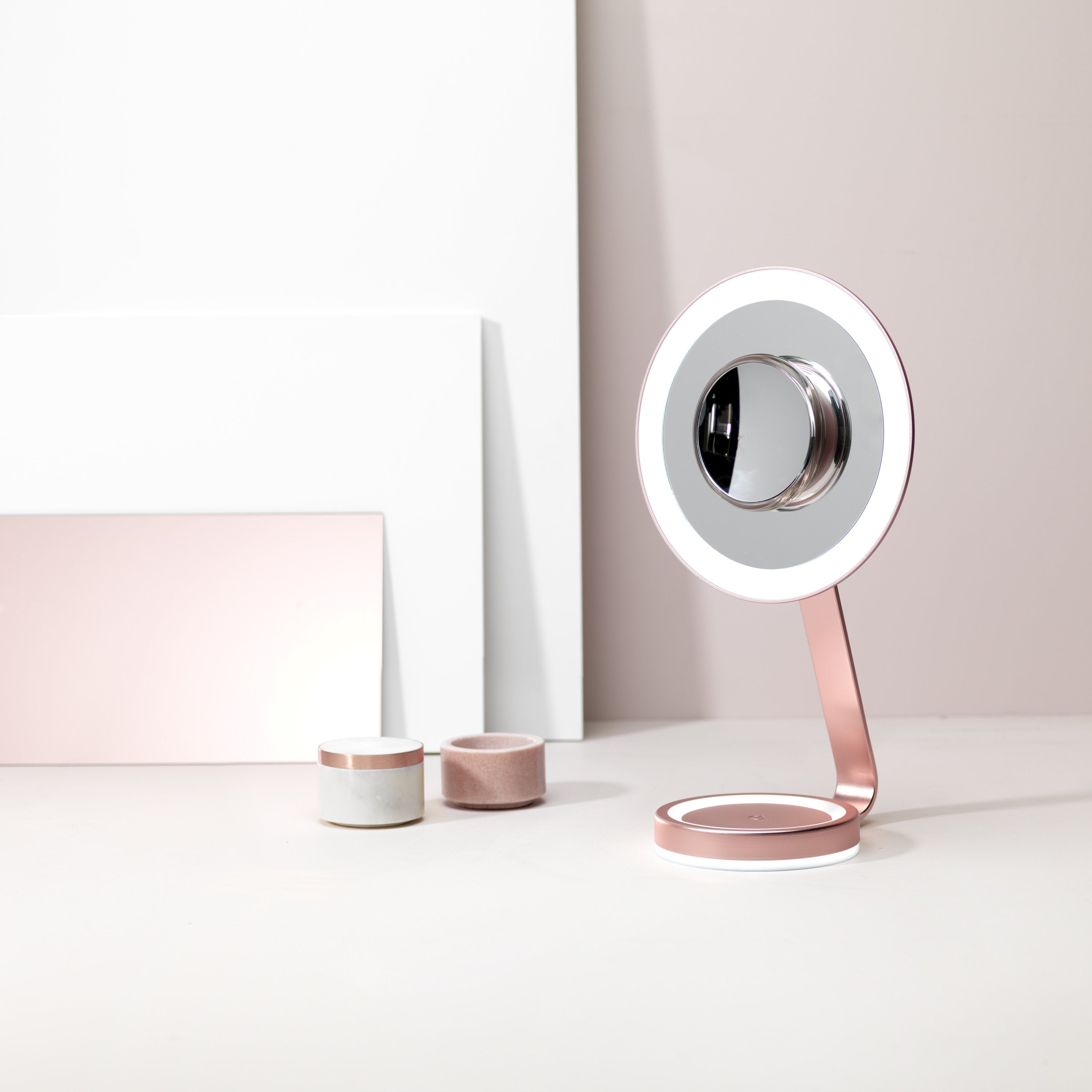 EAN 3030050154900 - BaByliss LED Beauty Mirror espejo para maquillaje Independiente Alrededor Rosa imagen 11
