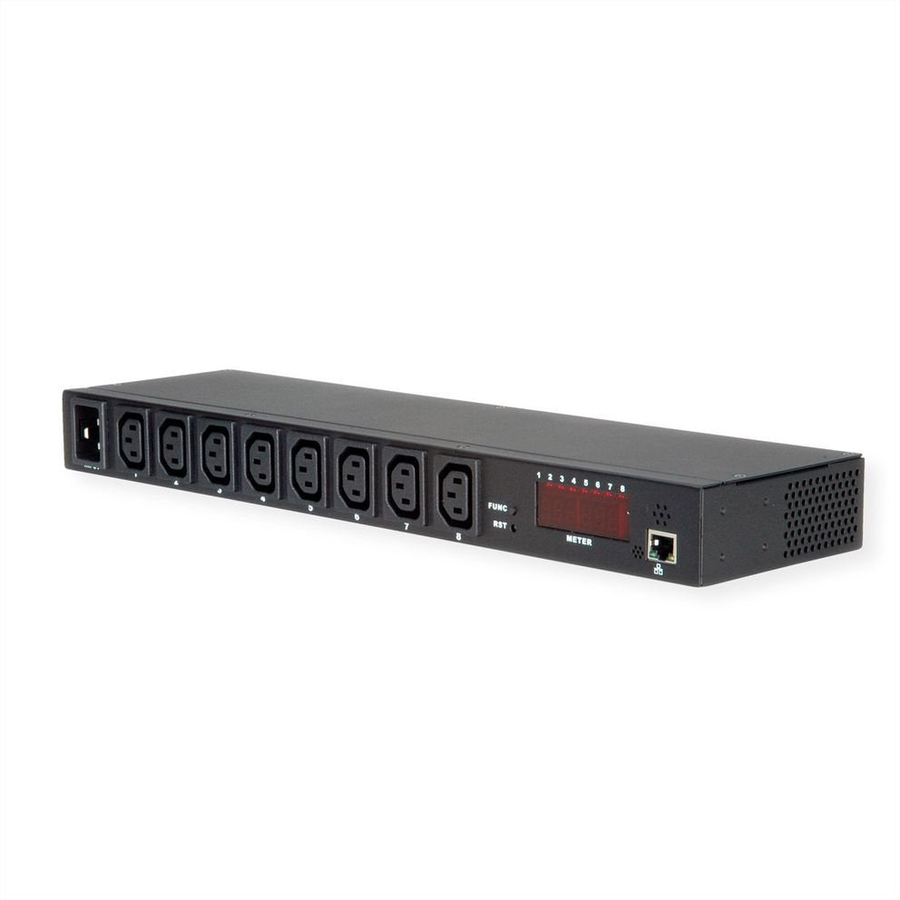EAN 7630049610347 - VALUE 19.99.3420 unidad de distribución de energía (PDU) 8 salidas AC 1U Negro imagen 1