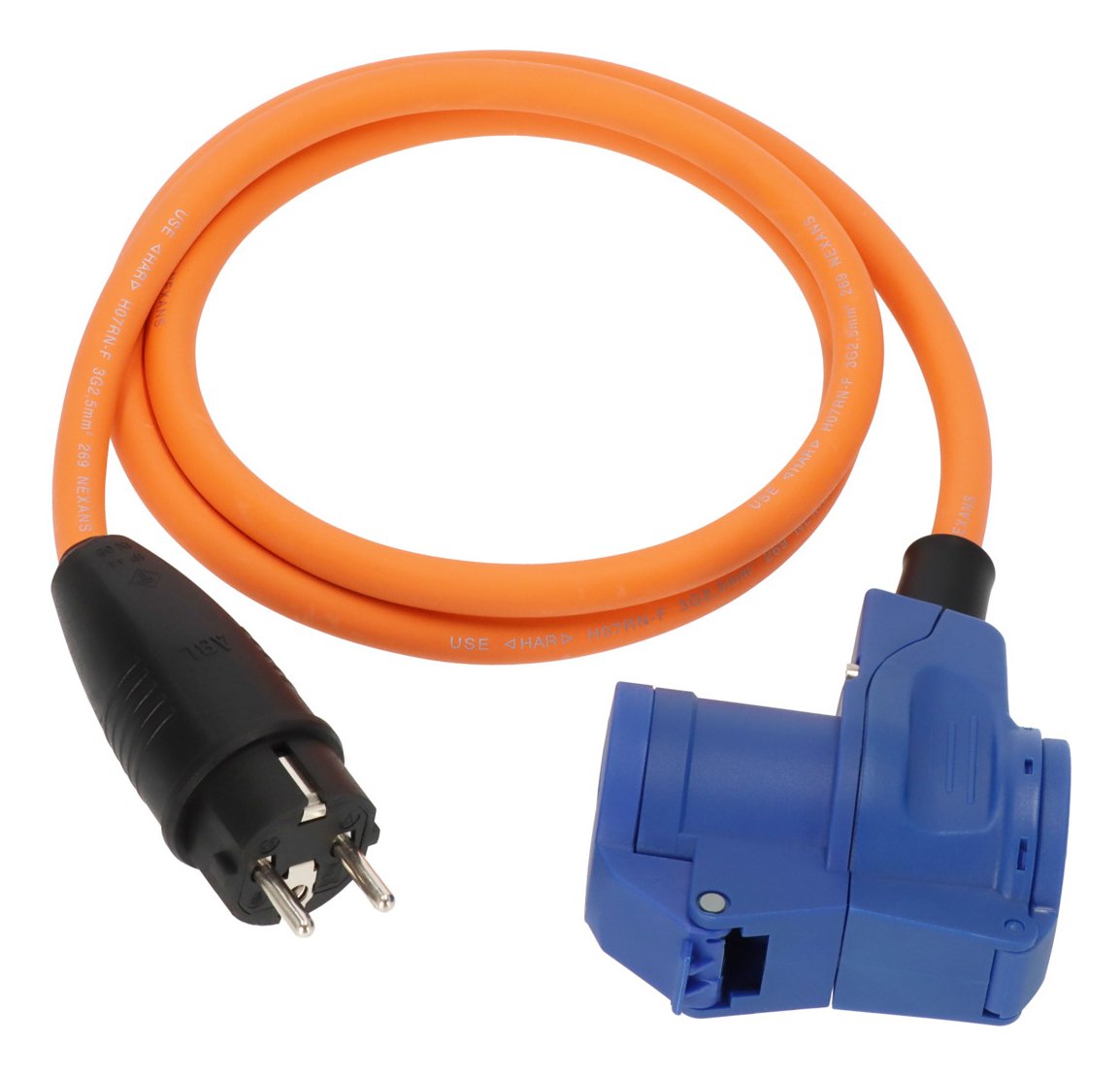 EAN 4007123702015 - Brennenstuhl 1132910325 base múltiple 1,5 m 1 salidas AC Exterior Naranja imagen 1