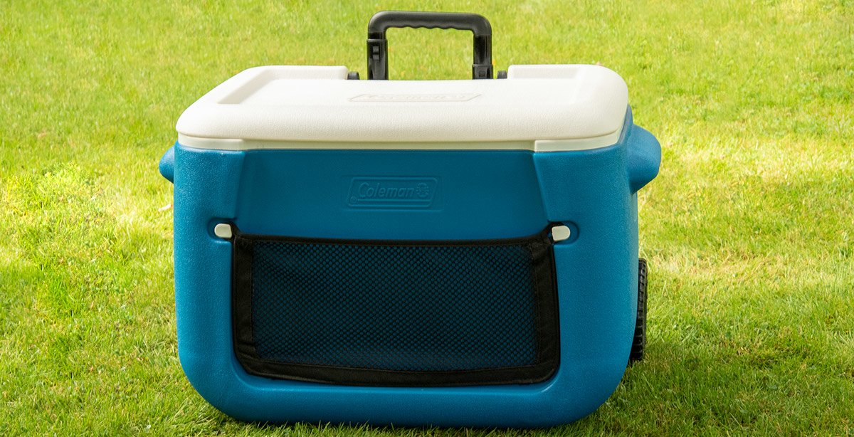 Nevera Portátil Coleman 2000036081 46 L Azul, Blanco