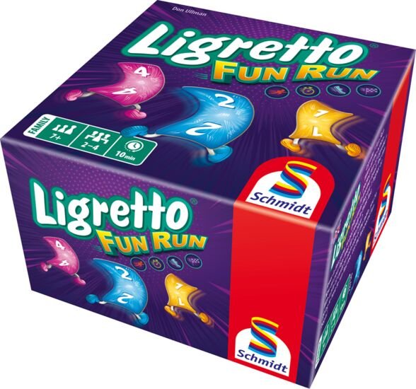 Schmidt Games Ligretto Fun Run, Juego De Cartas 78710