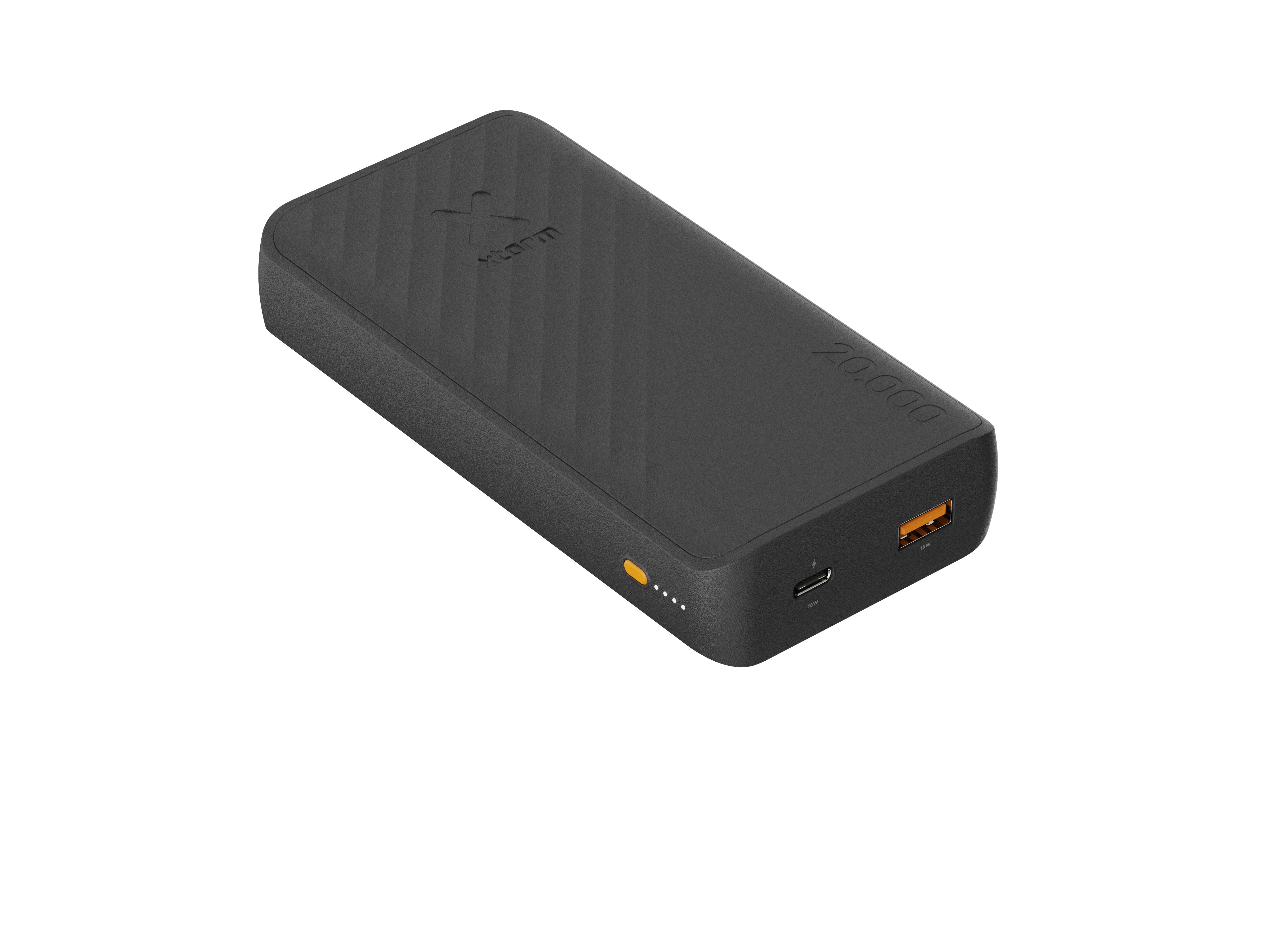 Power Bank Xg2200 Go2 15w 20000mah Negro Carbon Xtorm 15w/ 20000mah/ Carga Rápida/ Usb-C, Usb-A