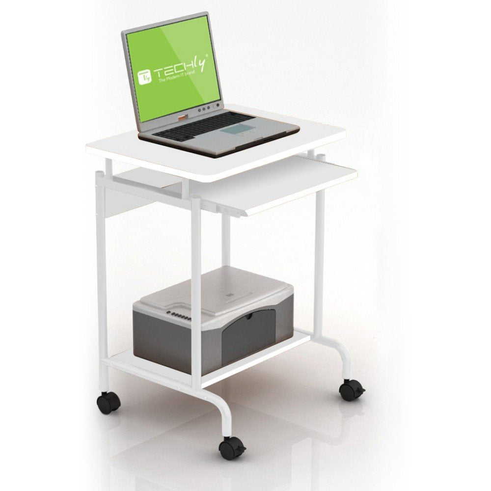 EAN 8051128105926 - Techly ICA-TB S005W escritorio para ordenador Blanco imagen 1