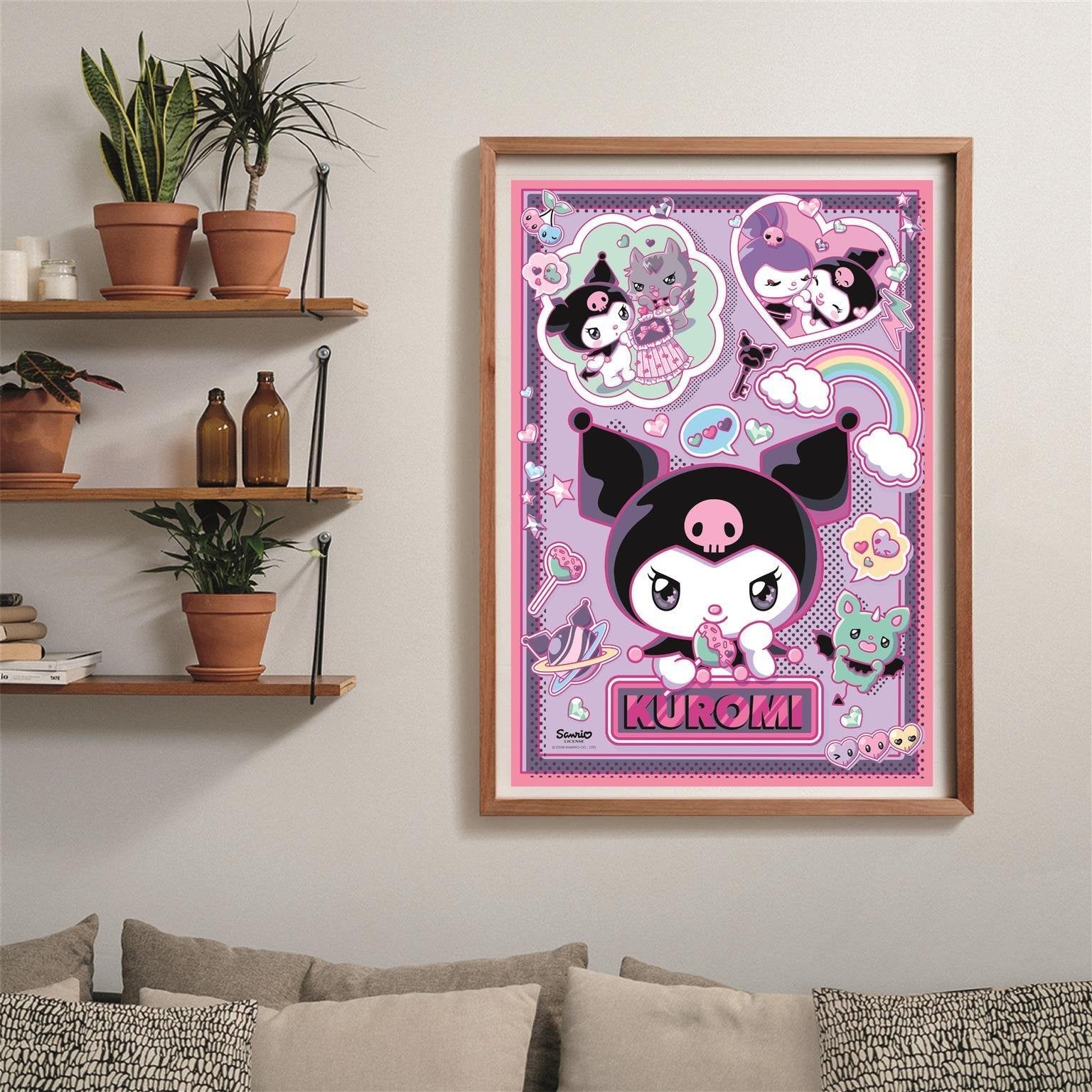 Puzzle Kuromi Hello Kitty 1000pzs