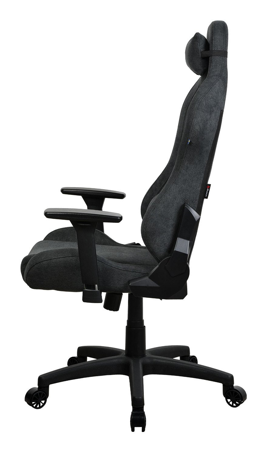 Silla Gaming Arozzi Torretta De Tejido Suave -Gris Oscuro