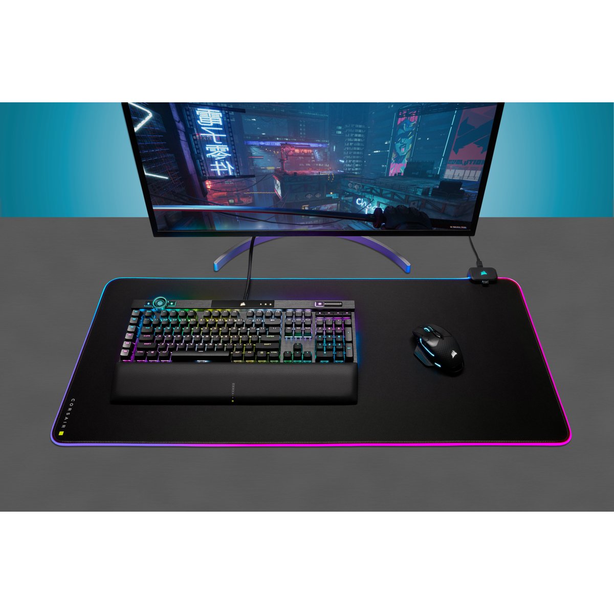 EAN 0840006629573 - Corsair MM700 RGB Alfombrilla de ratón para juegos Negro imagen 2