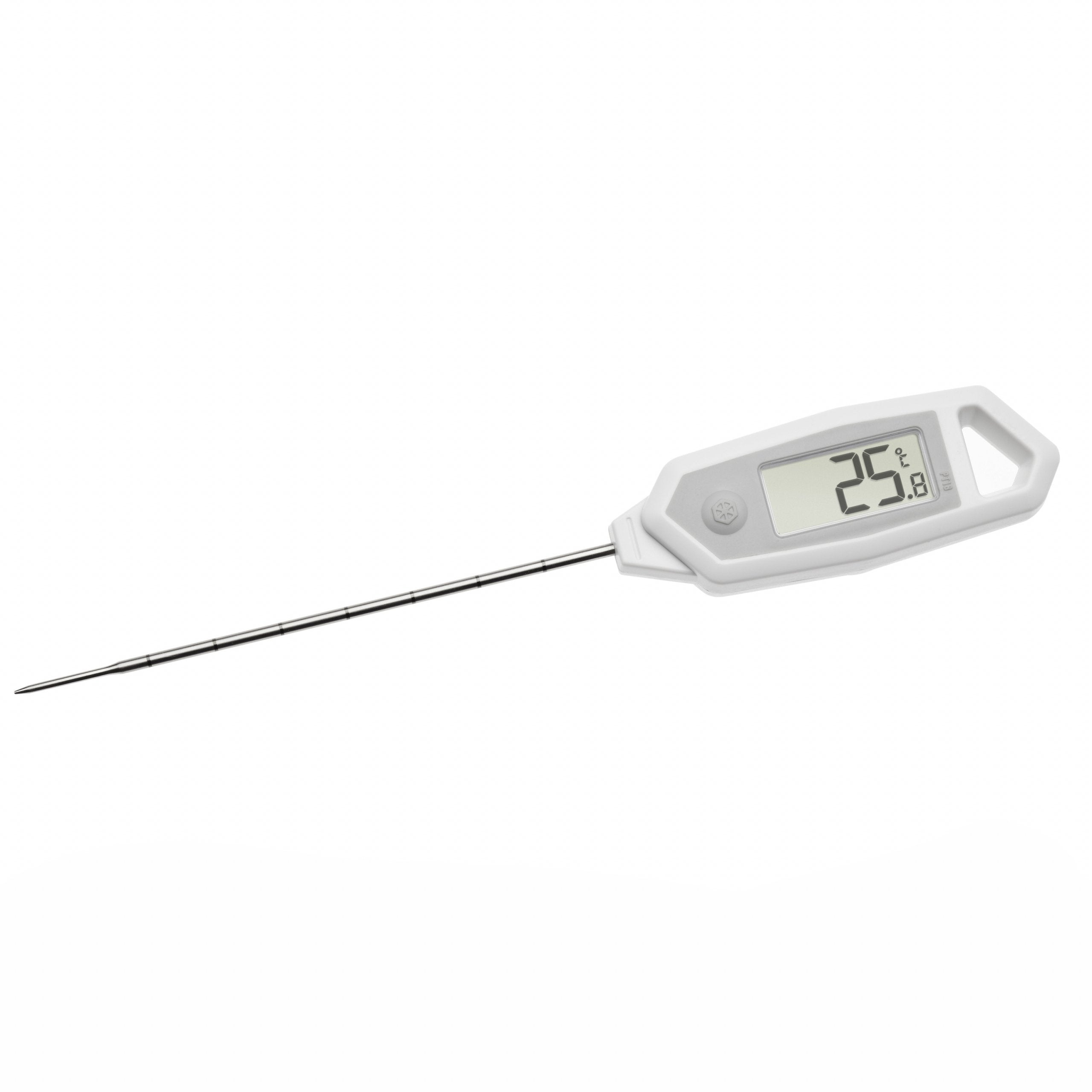 Termómetro De Penetración Digital Tfa 30.1064 Blanco, Sonda De Penetración 116 Mm 30.1064.02k