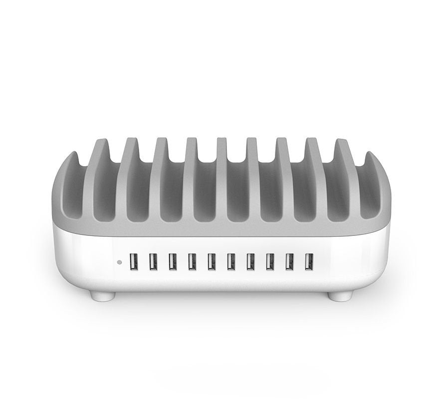 EAN 0819472021839 - Compulocks 10PUSBDKS-UK organizador para estación de carga Independiente Gris, Blanco imagen 4