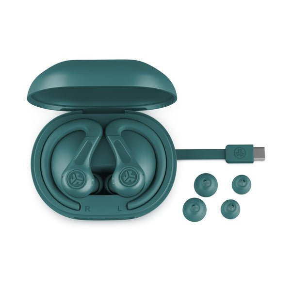 EAN 0810119072191 - JLab Sport Auriculares True Wireless Stereo (TWS) gancho de oreja Llamadas/Música Bluetooth Verde azulado imagen 6