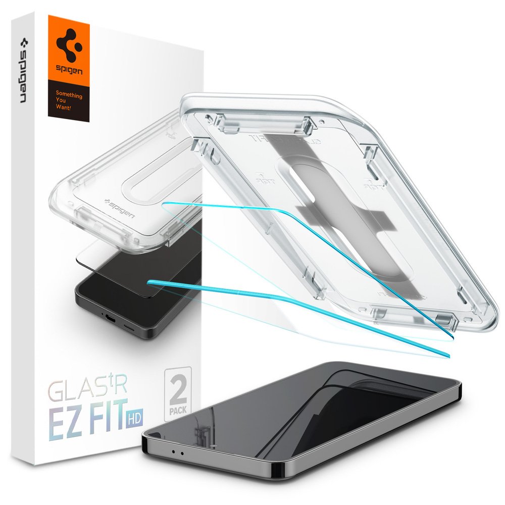Spigen Glas.Tr Ez Fit 2-Pack - Szklo Hartowane Do Samsung Galaxy S24 (2 Sztuki)