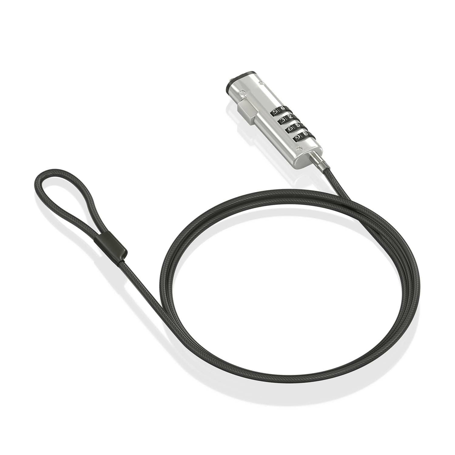 EAN 8435739901236 - AISENS ASLK-D50N05-BK cable antirrobo Negro 1,5 m imagen 2