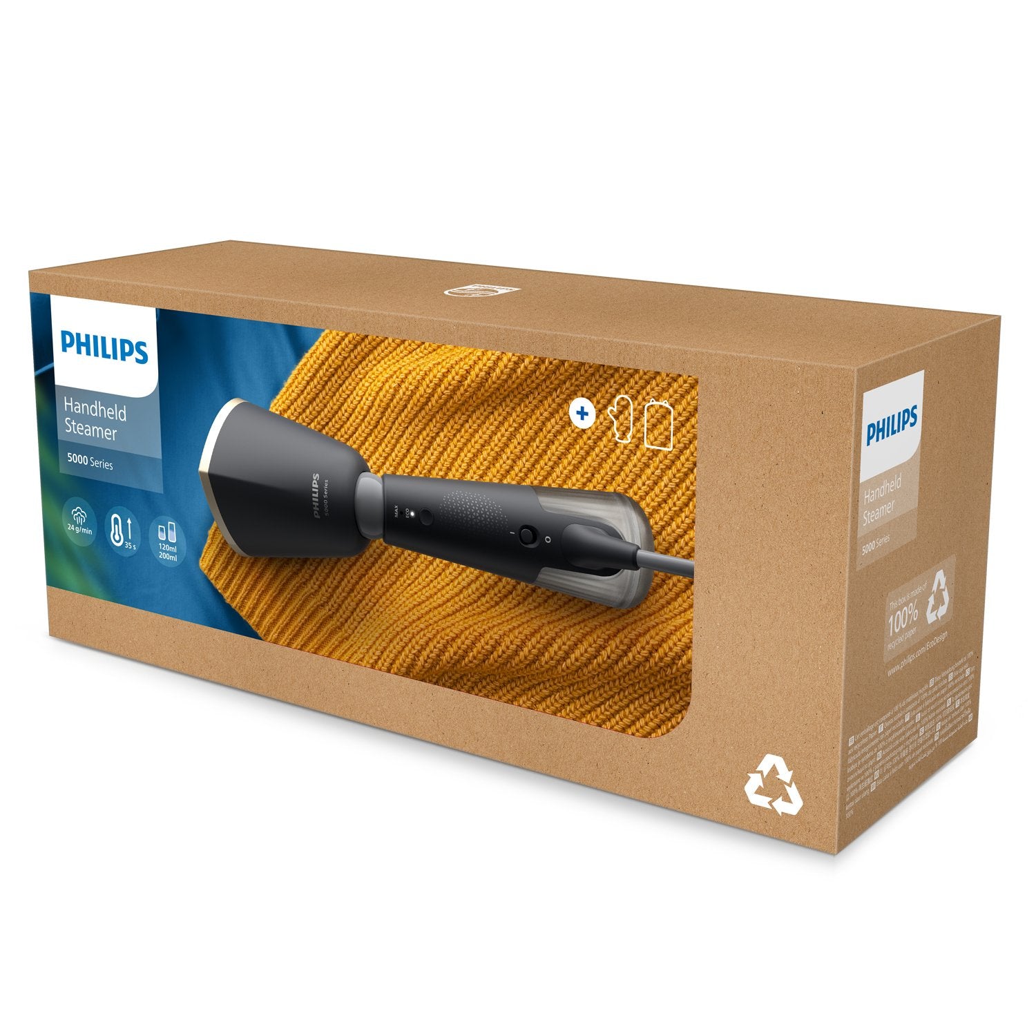 EAN 8720389050107 - Philips 5000 series STH5030/80 vaporizador para ropa Vaporizador manual de prendas 0,2 L 1300 W Gris imagen 6