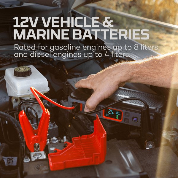 Arrancador + Compresor De Aire Assist Air Jump Starter. Nebo