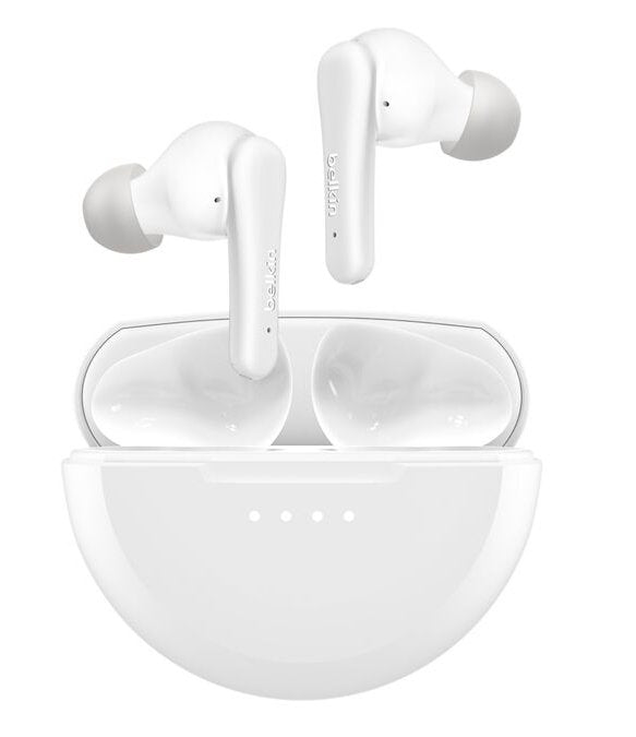 Auriculares Belkin Soundform Rhythm Inalámbrico Y Alámbrico In-Ear Usb Tipo C Bluetooth Blanco