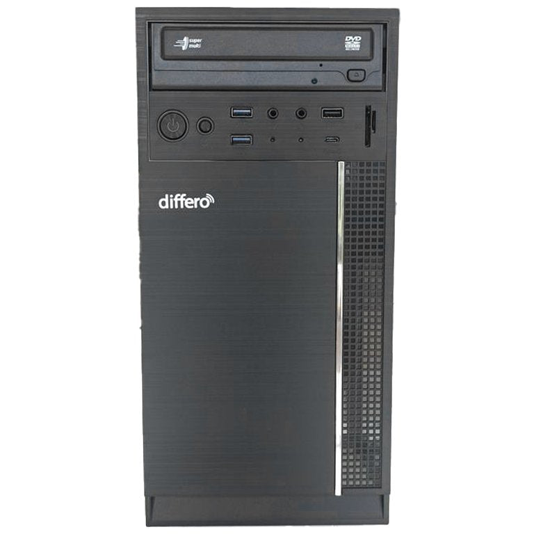 Pc Differo V15 I3-12100 8gb Ssd 500nvme No Dvd Usc-C Trasero