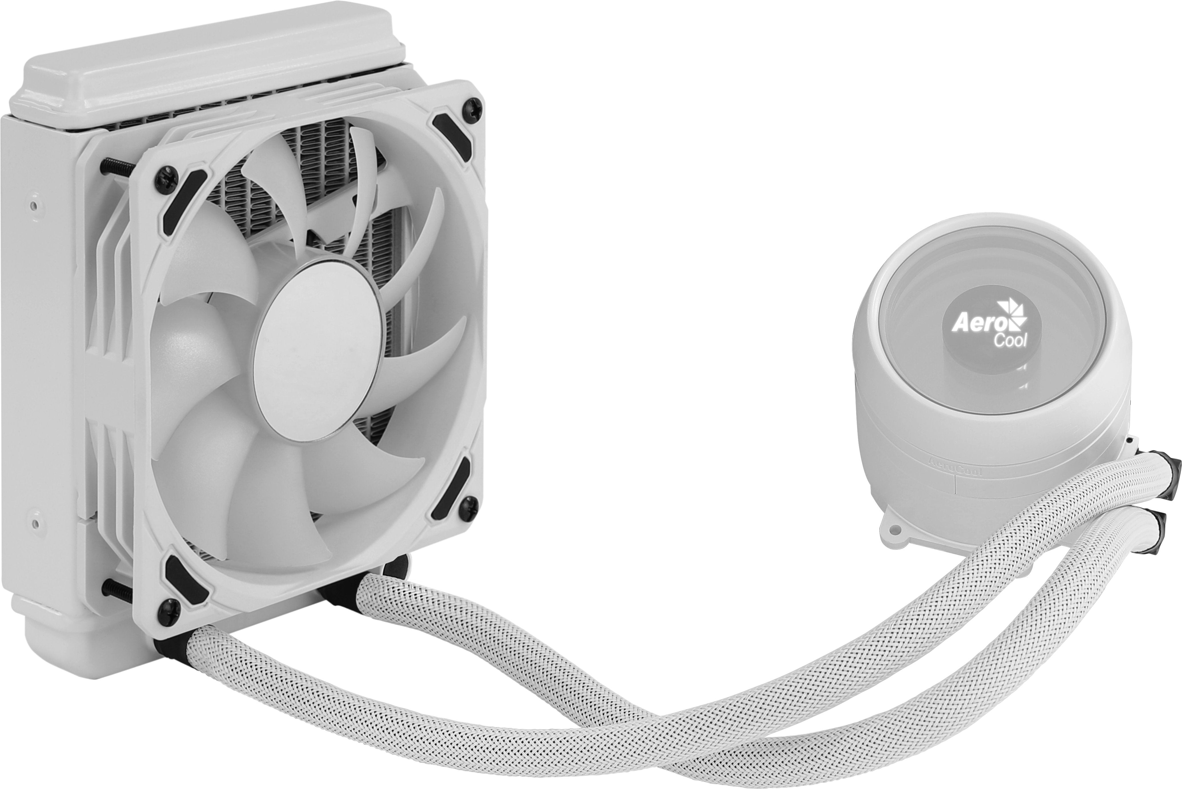 Sistema De Refrigeración Líquida Aerocool Mirage L120 Blanco
