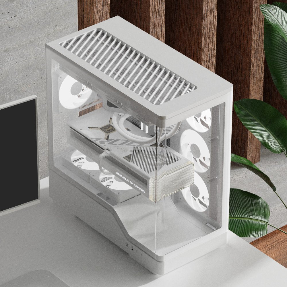 EAN 4711530964088 - Aerocool P500A-WT Midi Tower Blanco imagen 8