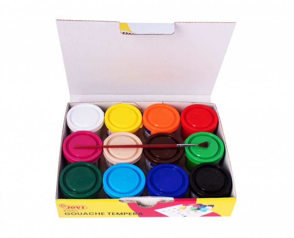 EAN 8412027000673 - Jovi 512 pintura para manualidades Gouache 35 ml 12 pieza(s) imagen 4