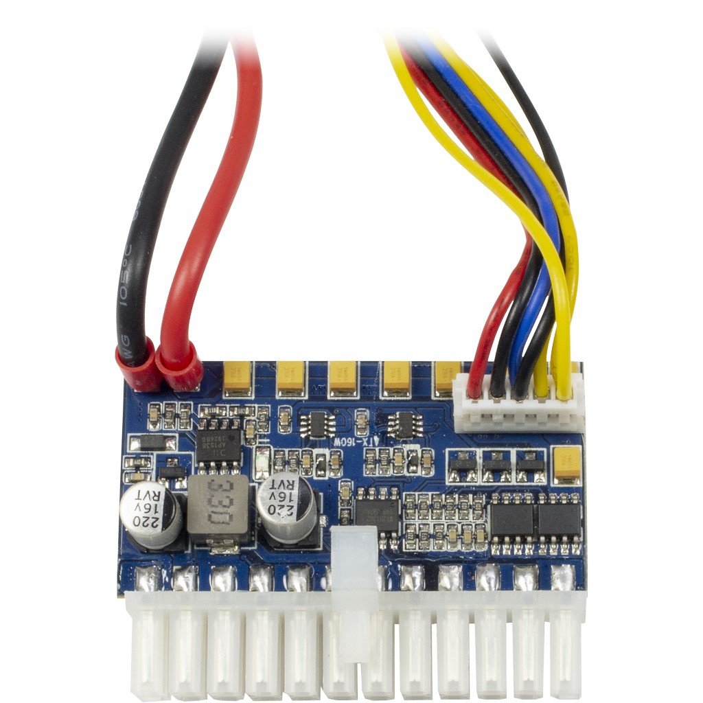 EAN 4260455645454 - Inter-Tech 88882188 unidad de fuente de alimentación 160 W 20-pin ATX Negro imagen 3