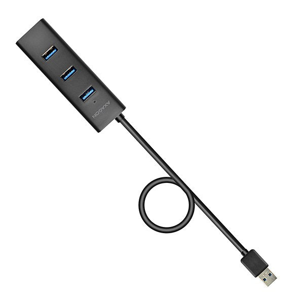 EAN 8595247903532 - Axagon HUE-S2BL hub de interfaz USB 3.2 Gen 1 (3.1 Gen 1) Type-A 5000 Mbit/s Negro imagen 4