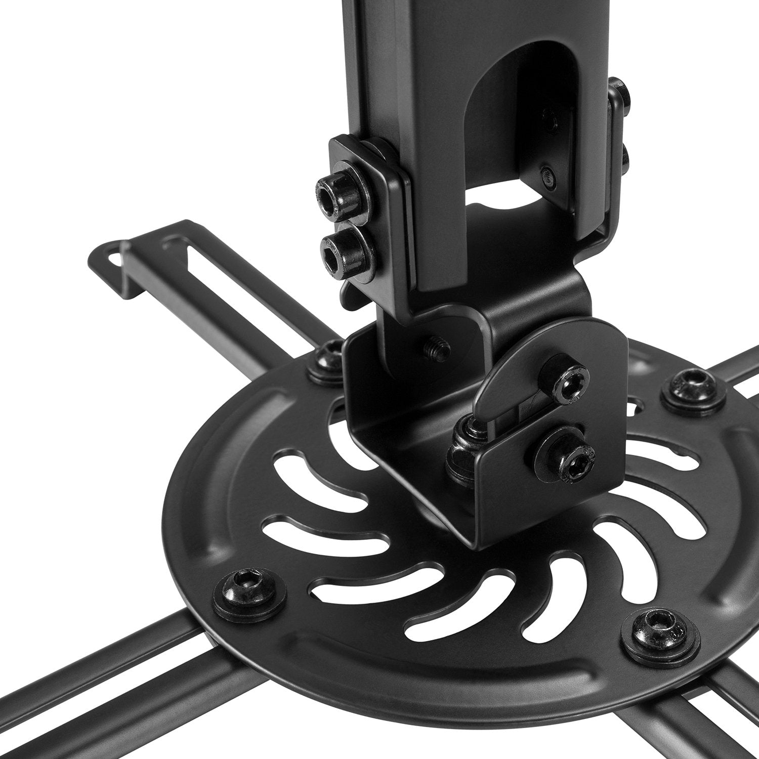 Aisens Soporte Universal Giratorio - Inclinable Y Extensible De Techo Para Proyector - Hasta 13.5kg - Negro