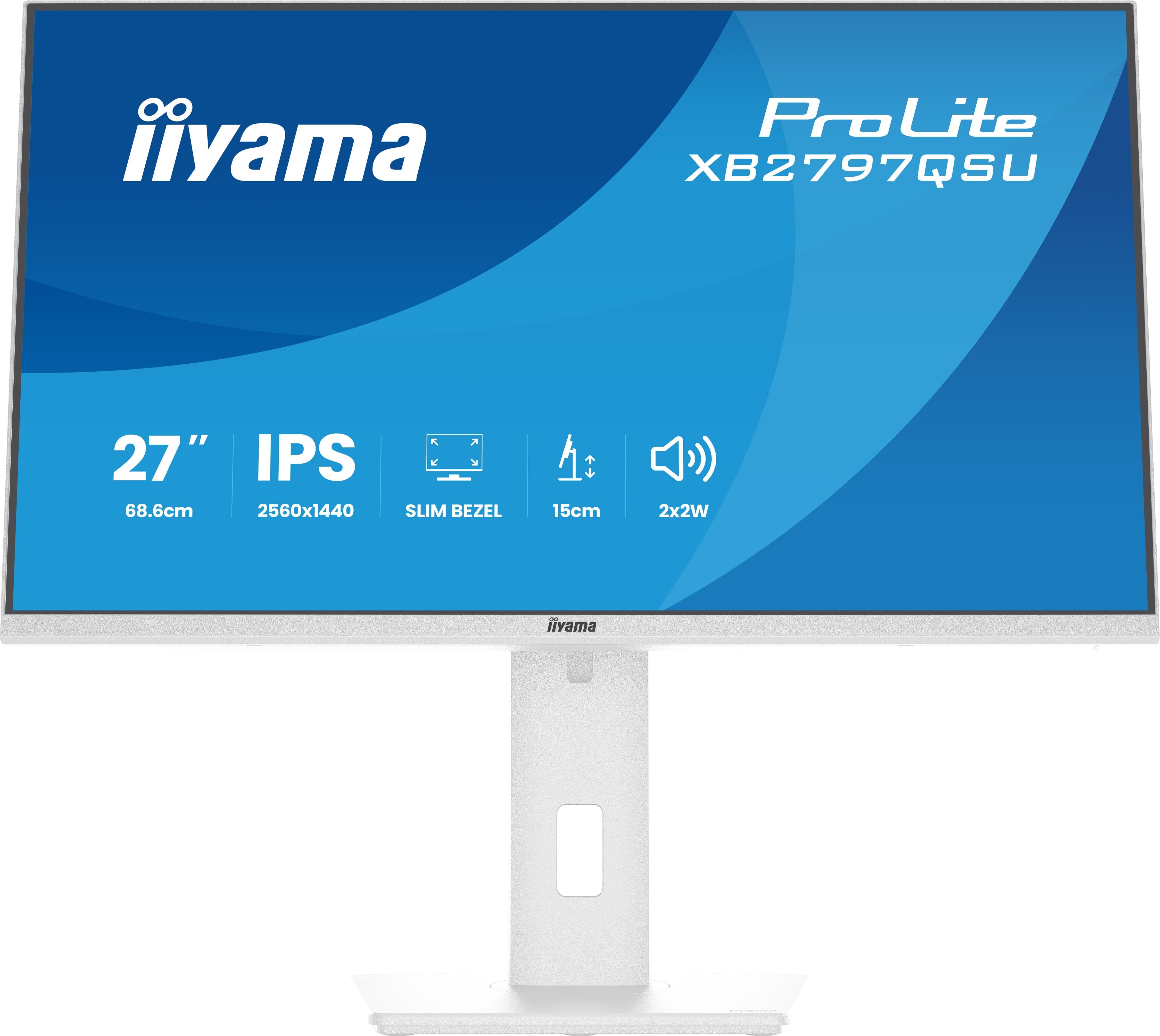 Iiyama 68.6cm 27" Xb2797qsu-W1 16:9 2xhdmi+Dp+2xusb-C