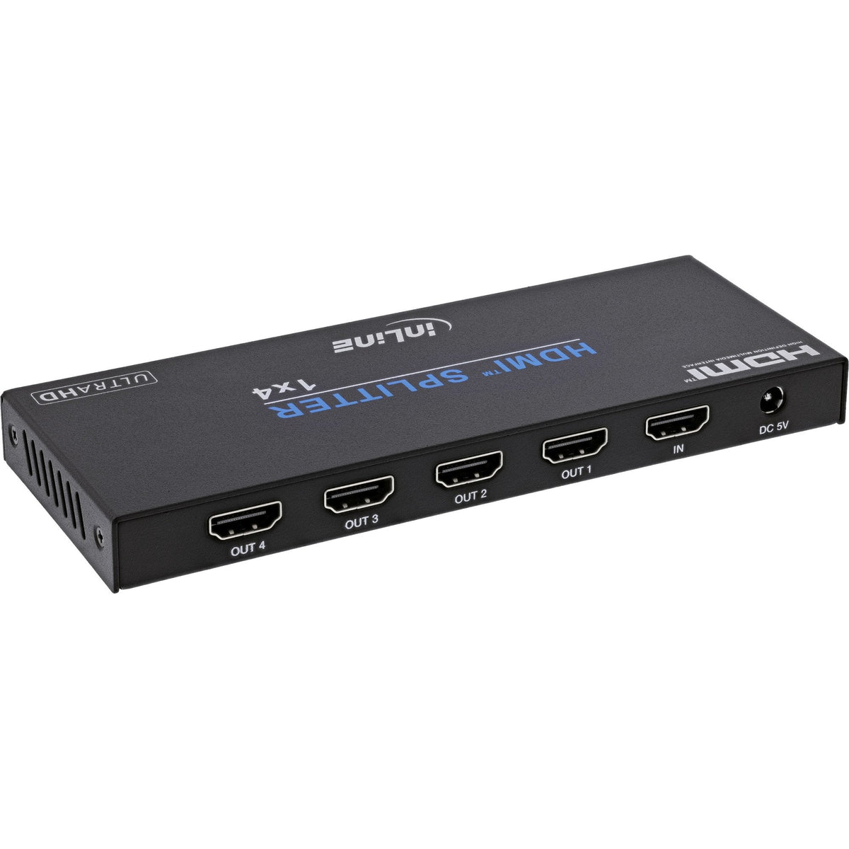 Splitter Hdmi 4 Puertos 4k 60hz Inline