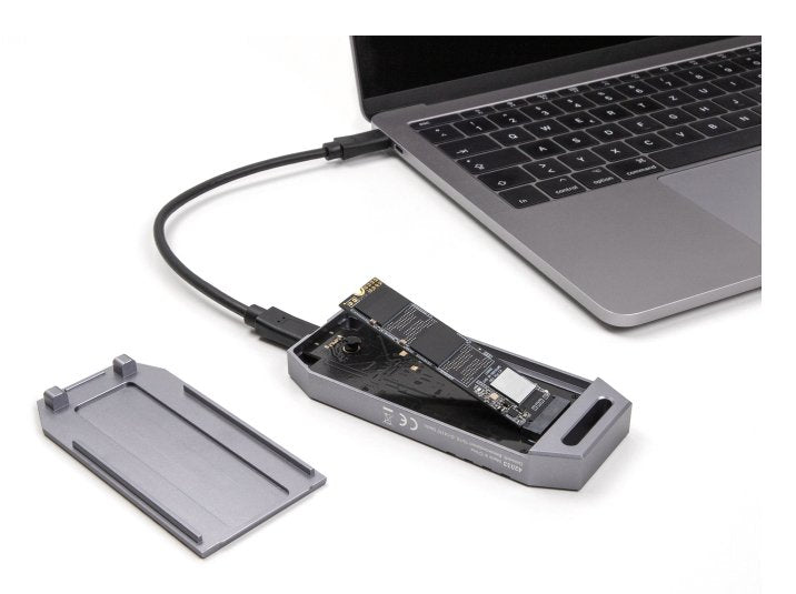 EAN 4043619420339 - DeLOCK 42033 caja para disco duro externo Caja externa para unidad de estado sólido (SSD) Gris M.2 imagen 4
