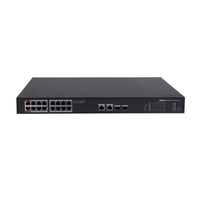Switch Dahua Dh-Pfs3220-16gt-240-V2 Type L2 Desktop/Pedestal 2xsfp Poe Ports 16 240 Watts Dh-Pfs3220-16gt-240-V2