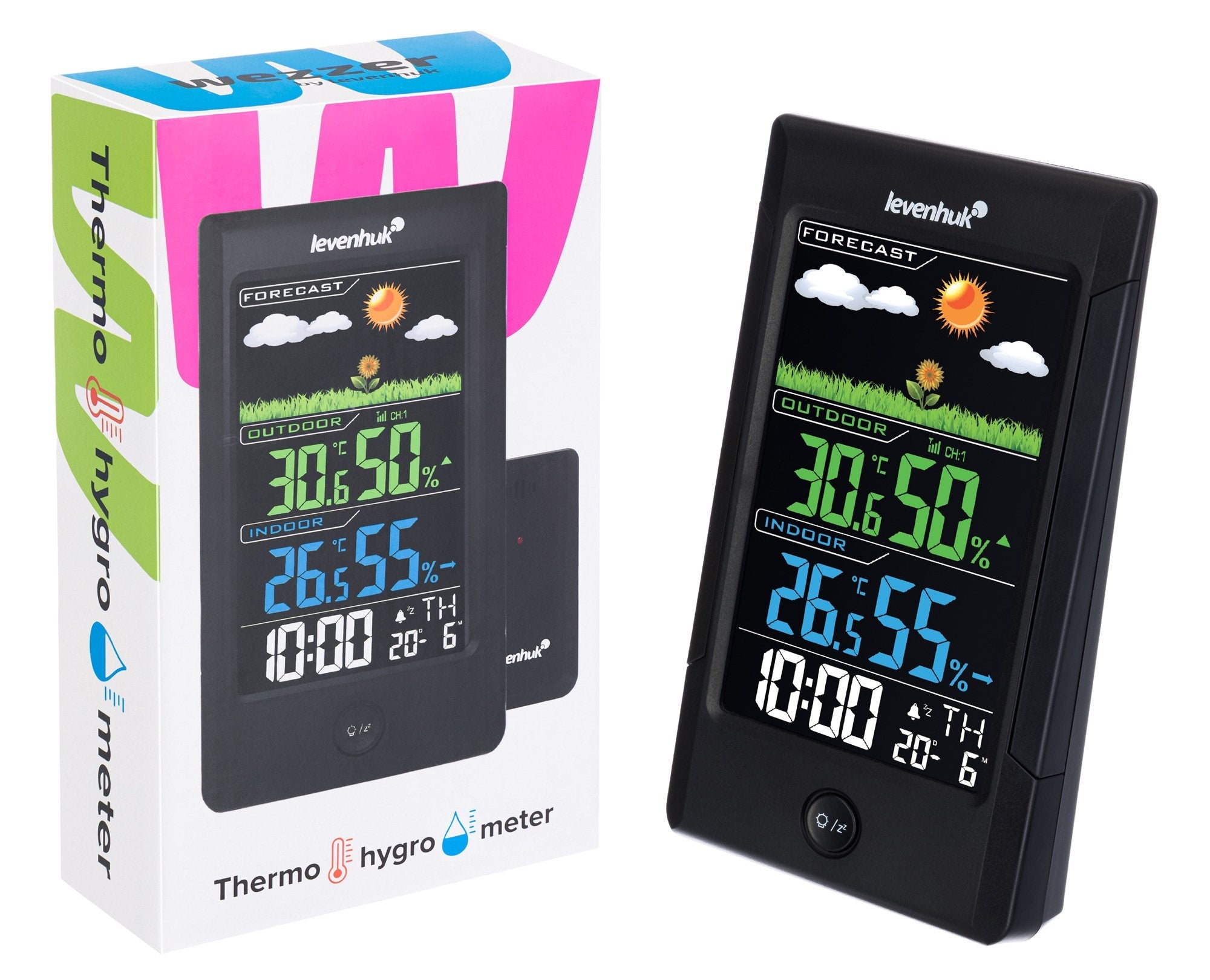 Termohigrómetro Levenhuk Wezzer Teo Th40