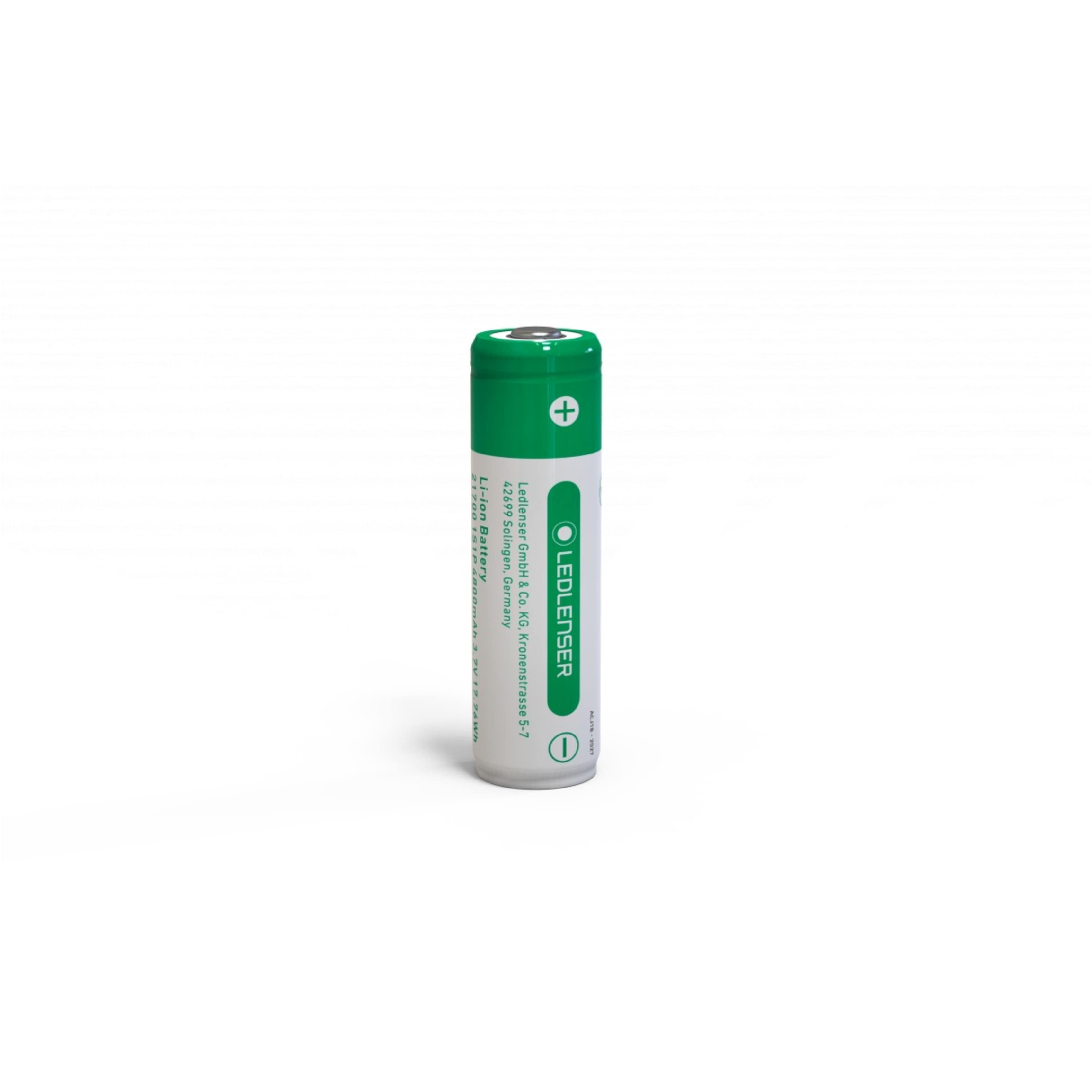 Ledlenser 21700 Li-Ion Wiederaufladbarer Batterie 4800mah_green_box