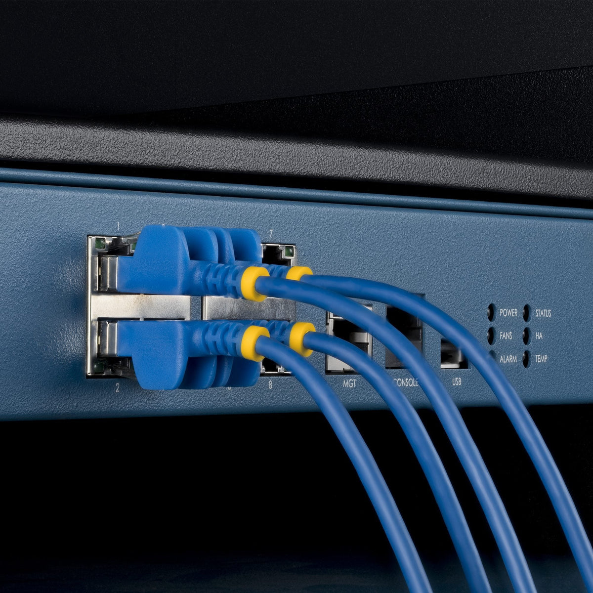 Cable Startech.Com 6astp34bls30cm10pk De Red Azul 0,3 M Cat6a U/Ftp (Stp) Alrededor