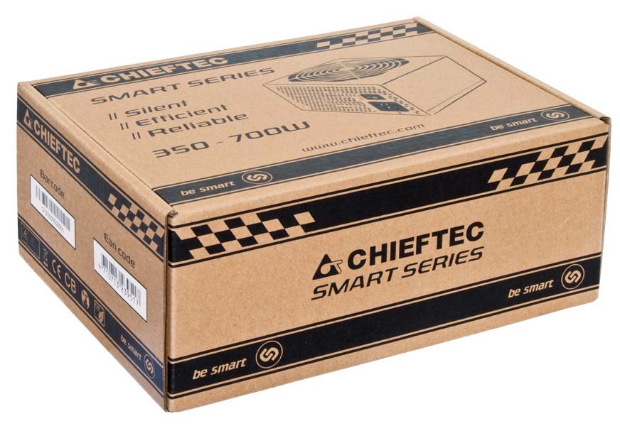 EAN 4710713239555 - Chieftec Smart GPS-600A8 unidad de fuente de alimentación 600 W 20+4 pin ATX ATX Negro imagen 5