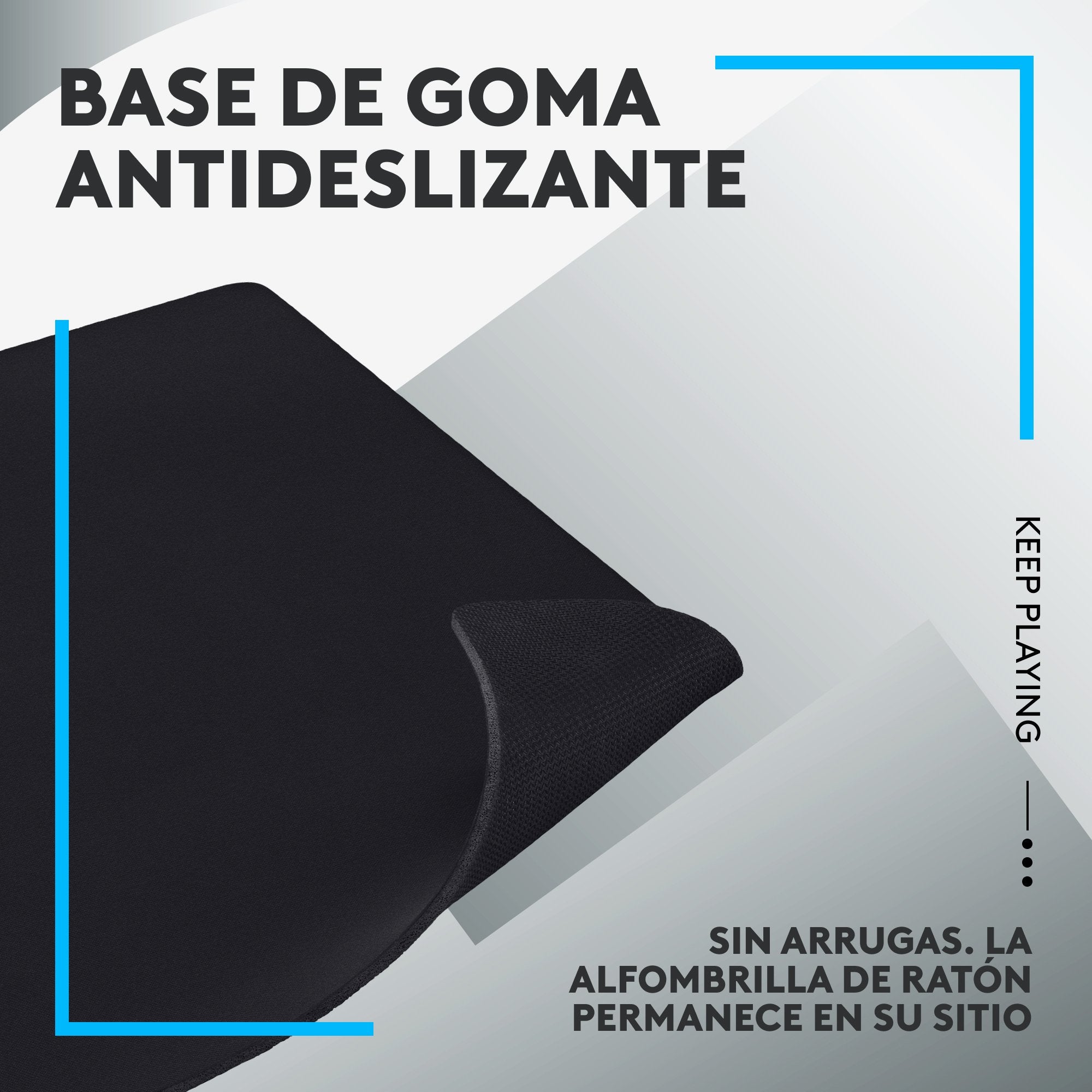 Logitech G G640 Alfombrilla De Ratón Negro