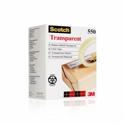 Scotch Pack De 8â Cintas Adhesivas 19mm X 66m - Transparente