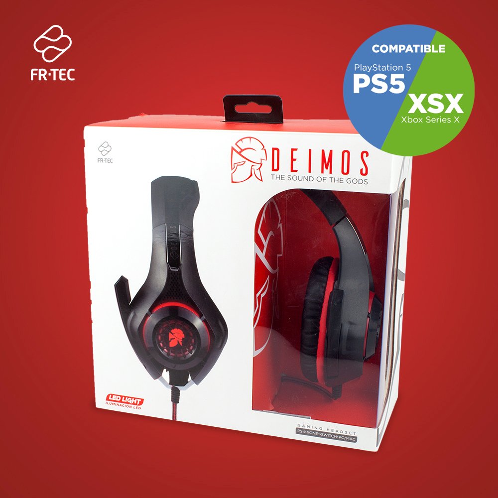 EAN 8436563091094 - Blade FT2005 auricular y casco Auriculares Alámbrico Diadema Juego Negro, Rojo imagen 3