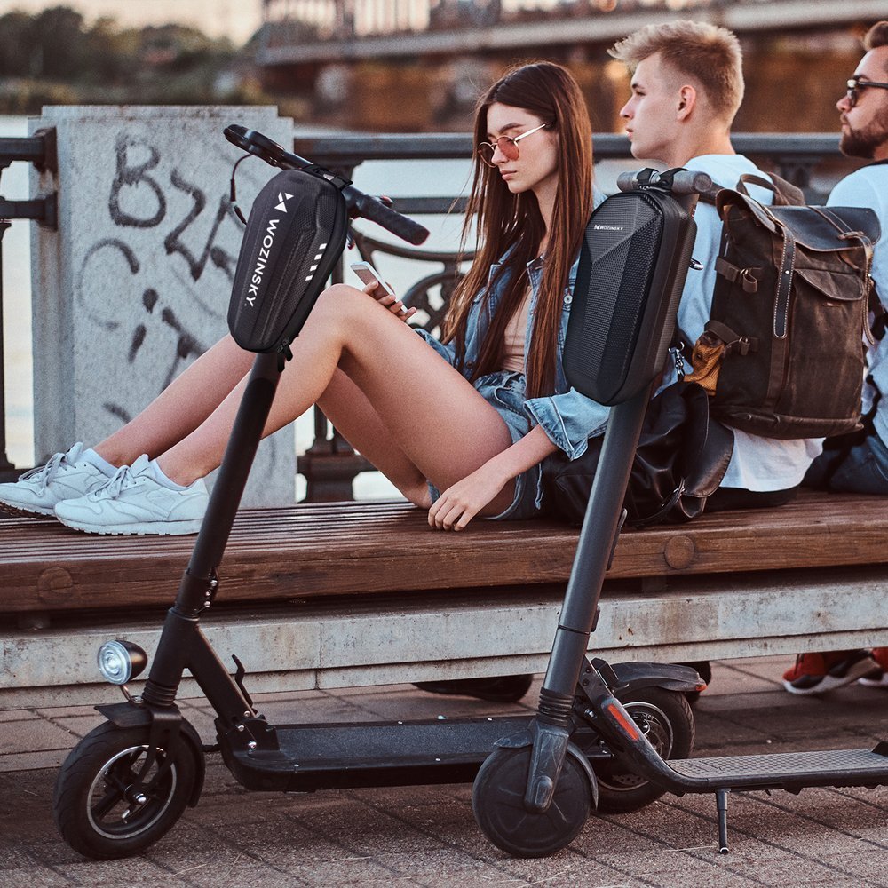 Wozinsky Waterproof Electric Scooter Handlebar Bag 3l Black