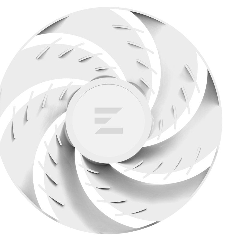 Ventilador Pc Zm-Af 120r Argb Blanco