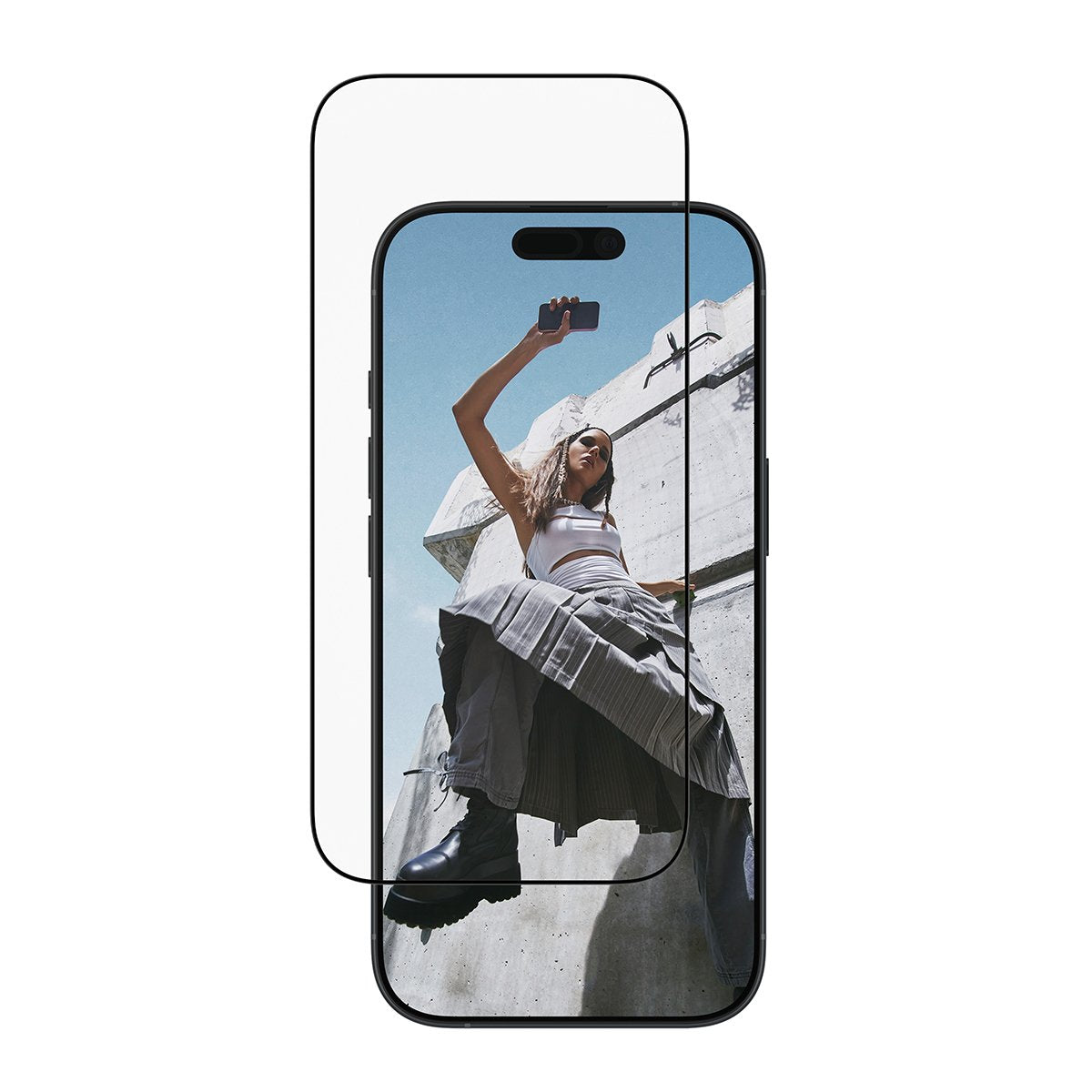 EAN 5715685029714 - PanzerGlass SAFE. by ® Screen Protector w. Black Frame iPhone 17 | 16 Pro | Ultra-Wide Fit w. EasyAligner imagen 1